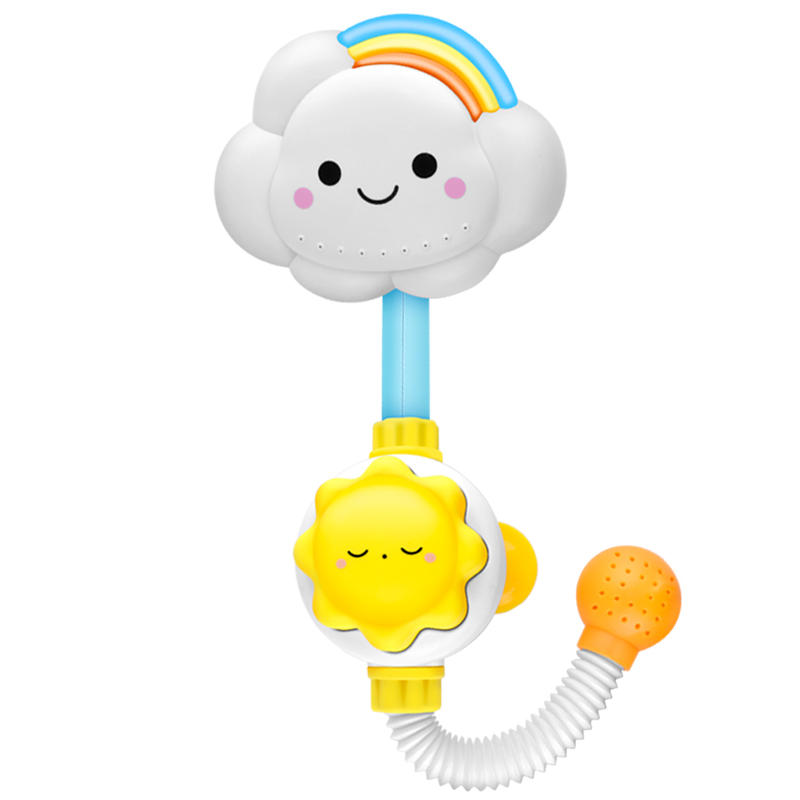 AliExpress New Bath Toys for Baby Water Game Clouds Model Faucet Shower Water Spray Toy For Children Squirting Sprinkler Bathroom Kids Gift, view 6