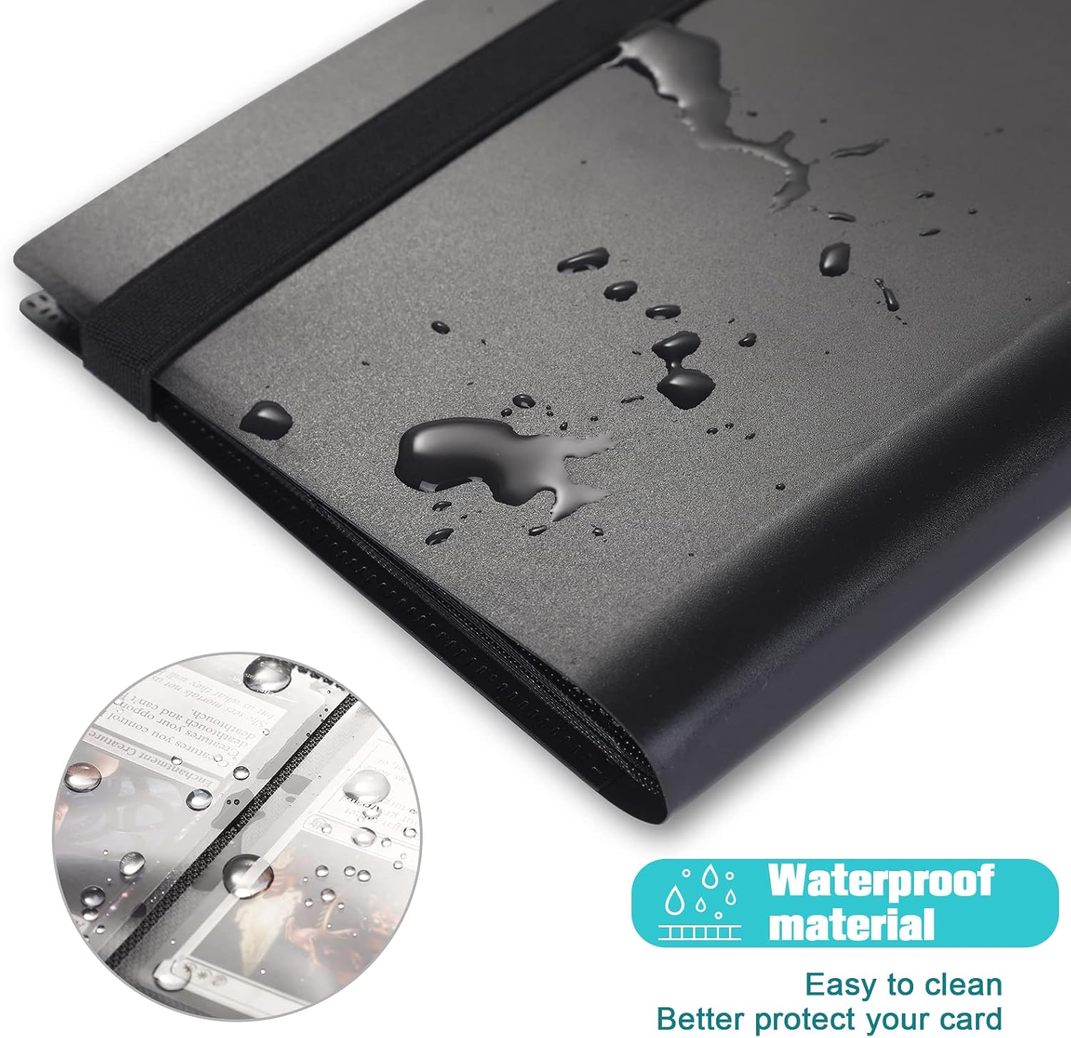 AliExpress NEW Cards Albums 160/360 Capacity Pocket Holder Binders Protector Sleeve For Trading Cards Baseball Football Sports Game Card, view 6