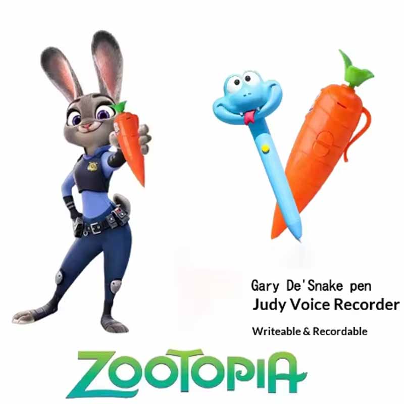 AliExpress NEW Carrot Recorder Pen | for Kids | 60s Mini Recorder | 2-in-1 Gel Pen Stationery-----, view 3
