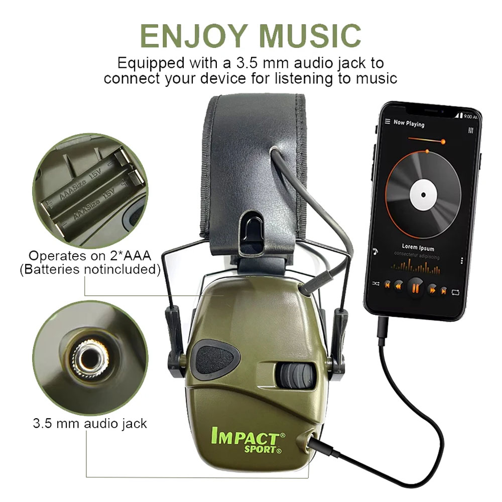 AliExpress Electronic Shooting Earmuff Hearing Protection, view 4