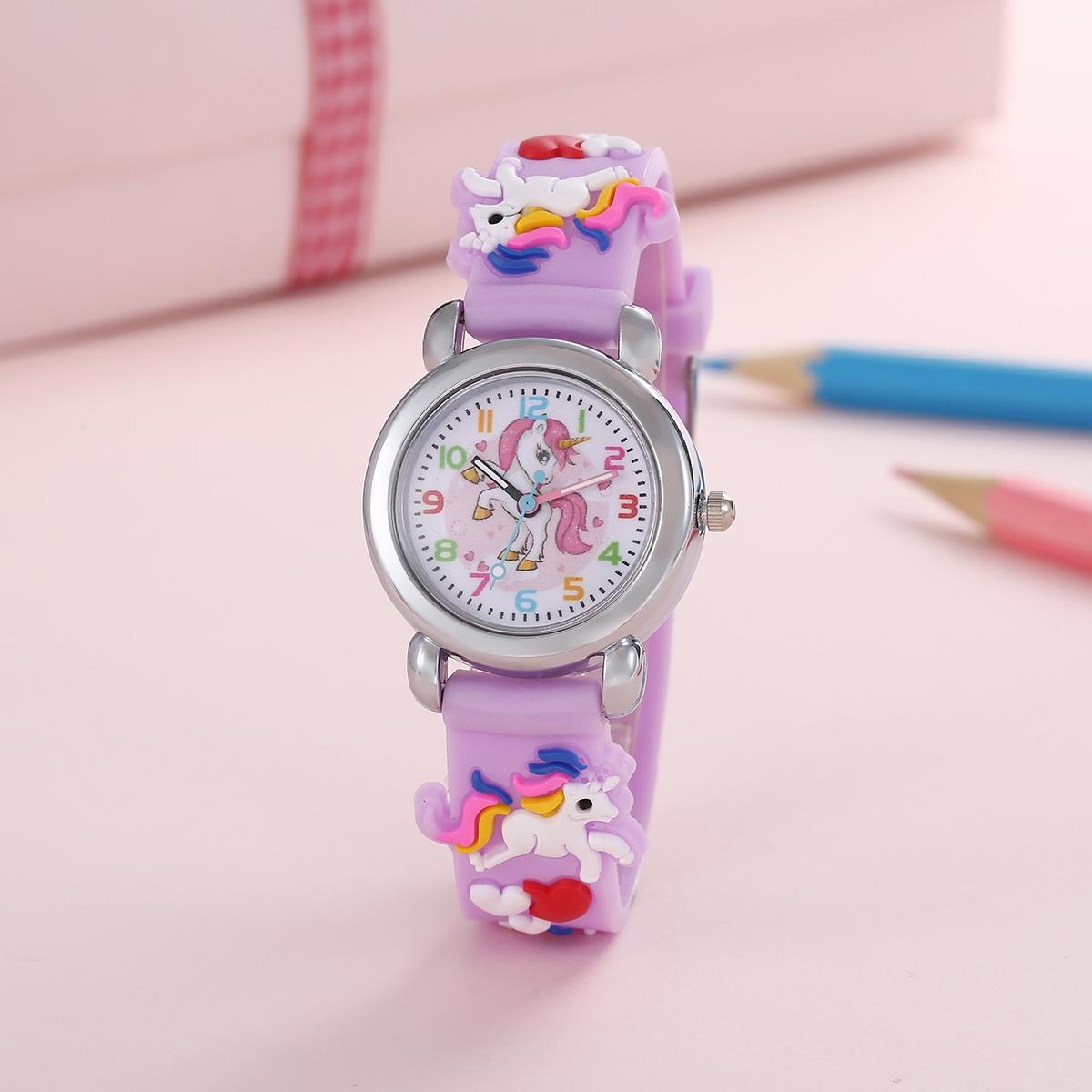 AliExpress Cartoon Unicorn Quartz Watch for Kids