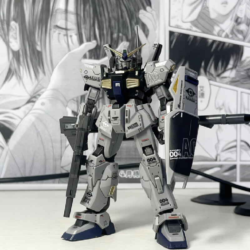 AliExpress New HG 1/144 RX-178 MK-II 21st Century Real Color Scheme Assembly Model Kit Action Figures Decoration Toy Gift for Collectors