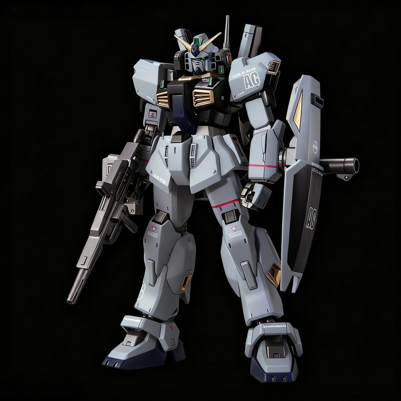 AliExpress New HG 1/144 RX-178 MK-II 21st Century Real Color Scheme Assembly Model Kit Action Figures Decoration Toy Gift for Collectors, view 6