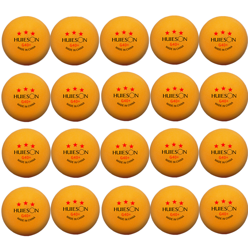 AliExpress New Huieson 3 Star 20~100 PCS ABS 40+ Material Professional Table Tennis Balls TTF Table Tennis Ping Pong Balls For Competition, view 2