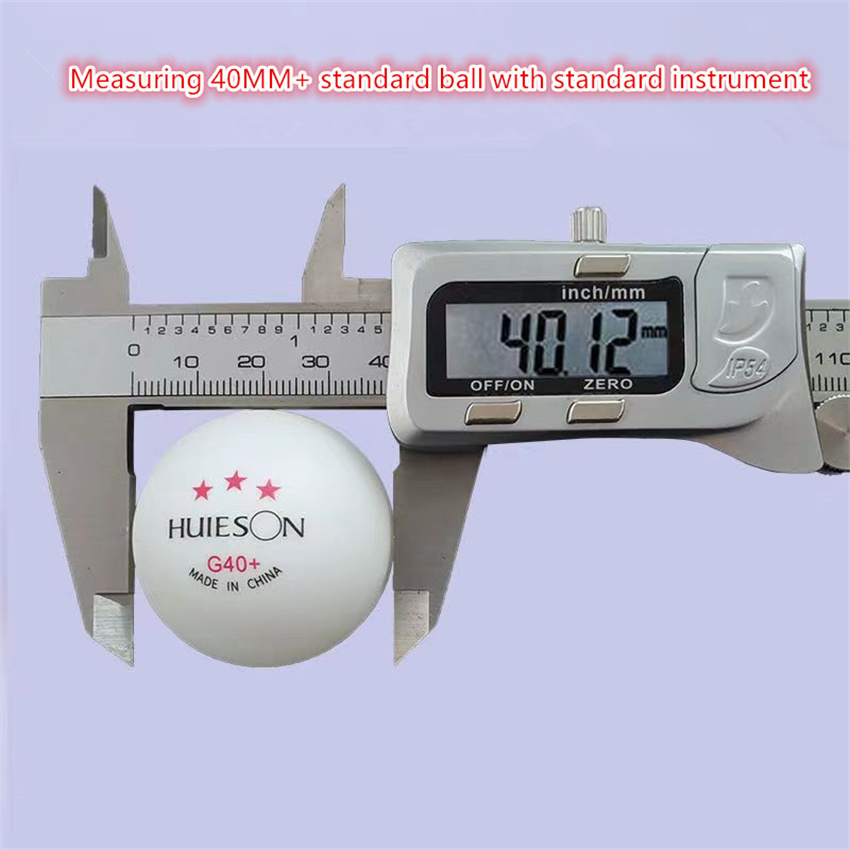 AliExpress New Huieson 3 Star 20~100 PCS ABS 40+ Material Professional Table Tennis Balls TTF Table Tennis Ping Pong Balls For Competition, view 5