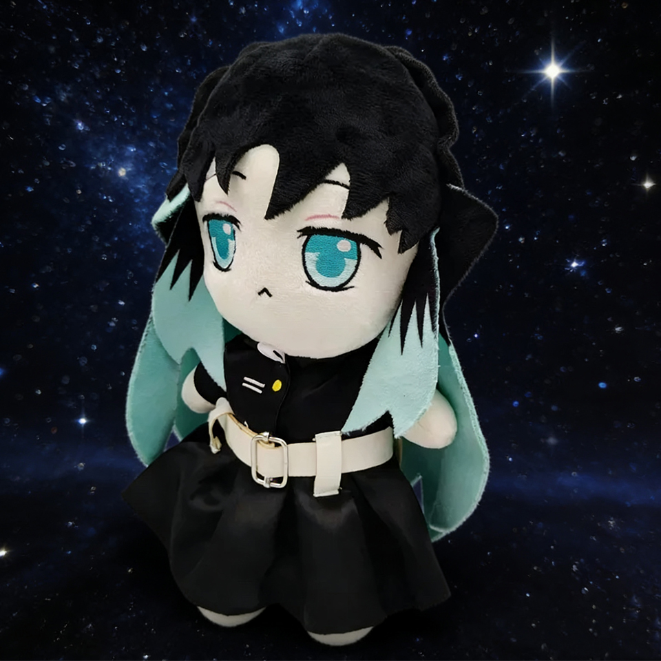 AliExpress *NEW IN STOCK 26cm Demons Slayer Tokitou Muichiro Plush Toys Cute Soft Stuffed Home Room Decor Dolls For Birthday Christmas Gift, view 2