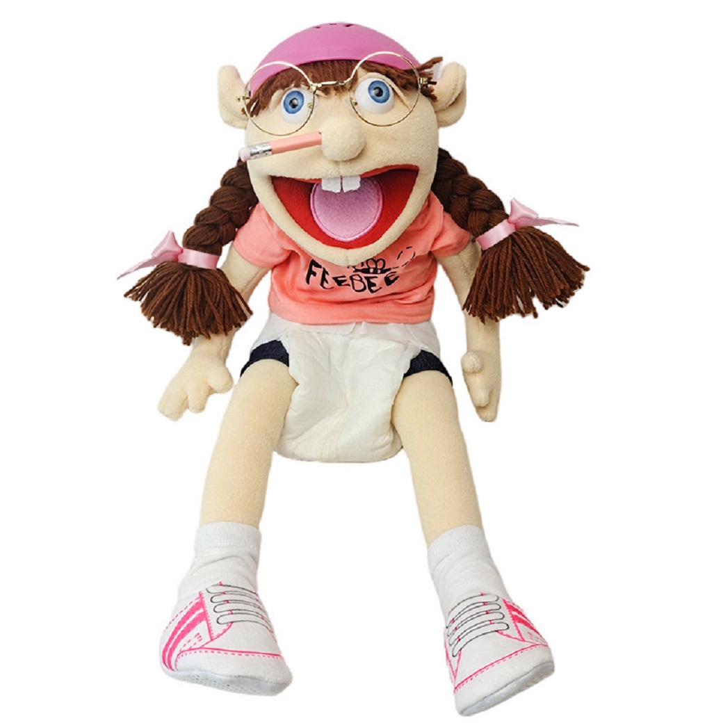 AliExpress New  Jeffy Puppet Doll Jeffy Hand Puppet Sml Jeffy Puppet Family Real Jeffy Zombie Boy Hand Puppet Soft Toy Plush Feebee Puppet, view 3