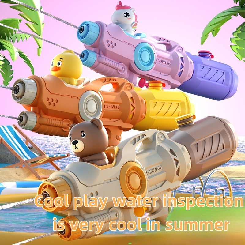 AliExpress New Kids' Summer Double Water Blaster - Perfect for Outdoor Beach and Pool Water Battles