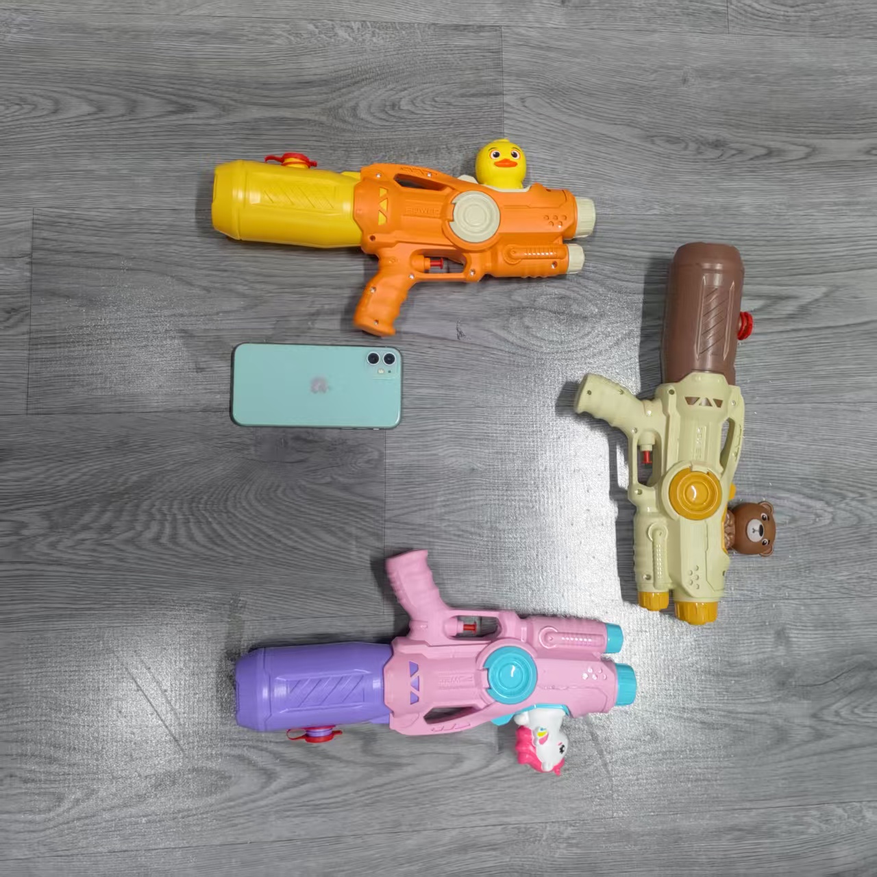 AliExpress New Kids' Summer Double Water Blaster - Perfect for Outdoor Beach and Pool Water Battles, view 4