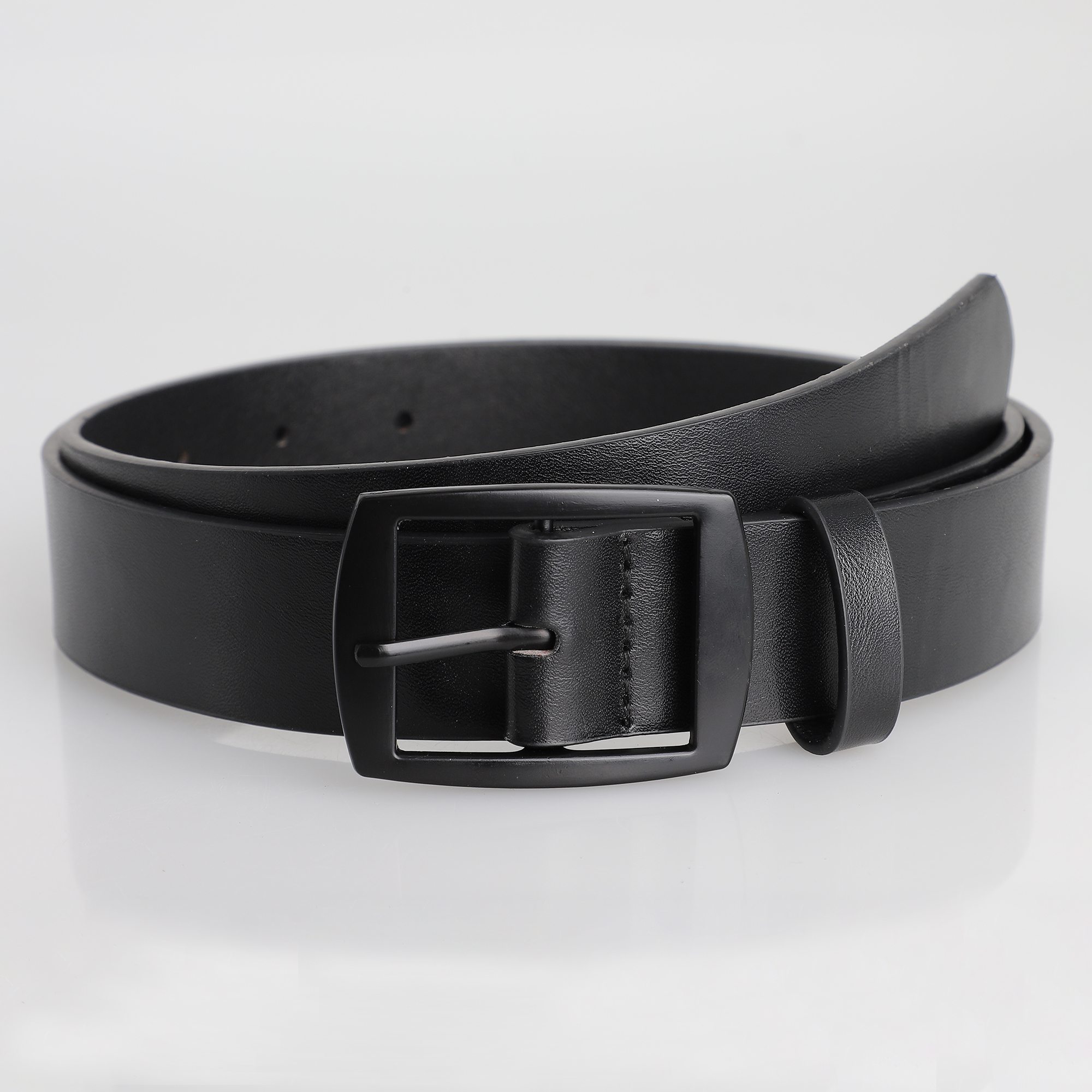 AliExpress Men's PU Leather Belt with Metal Pin Buckle, view 4