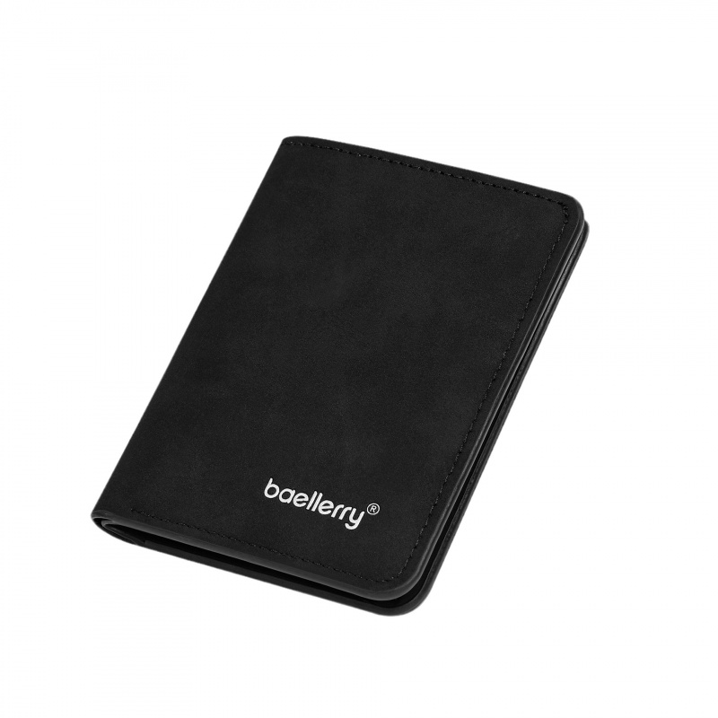 AliExpress New Men's Short Wallet Cardholder Combo Anti-Theft Minimalist PU Leather, view 4