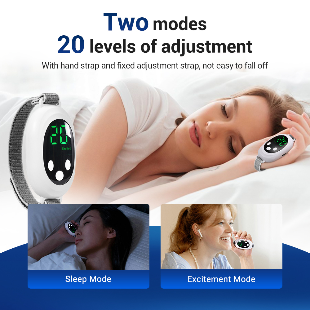 AliExpress New Microcurrent Sleep Aid Device EMS Sleep Aid Machine Sleep Instrument for Insomnia Stress Anxiety Relief Palm Pulse Massager