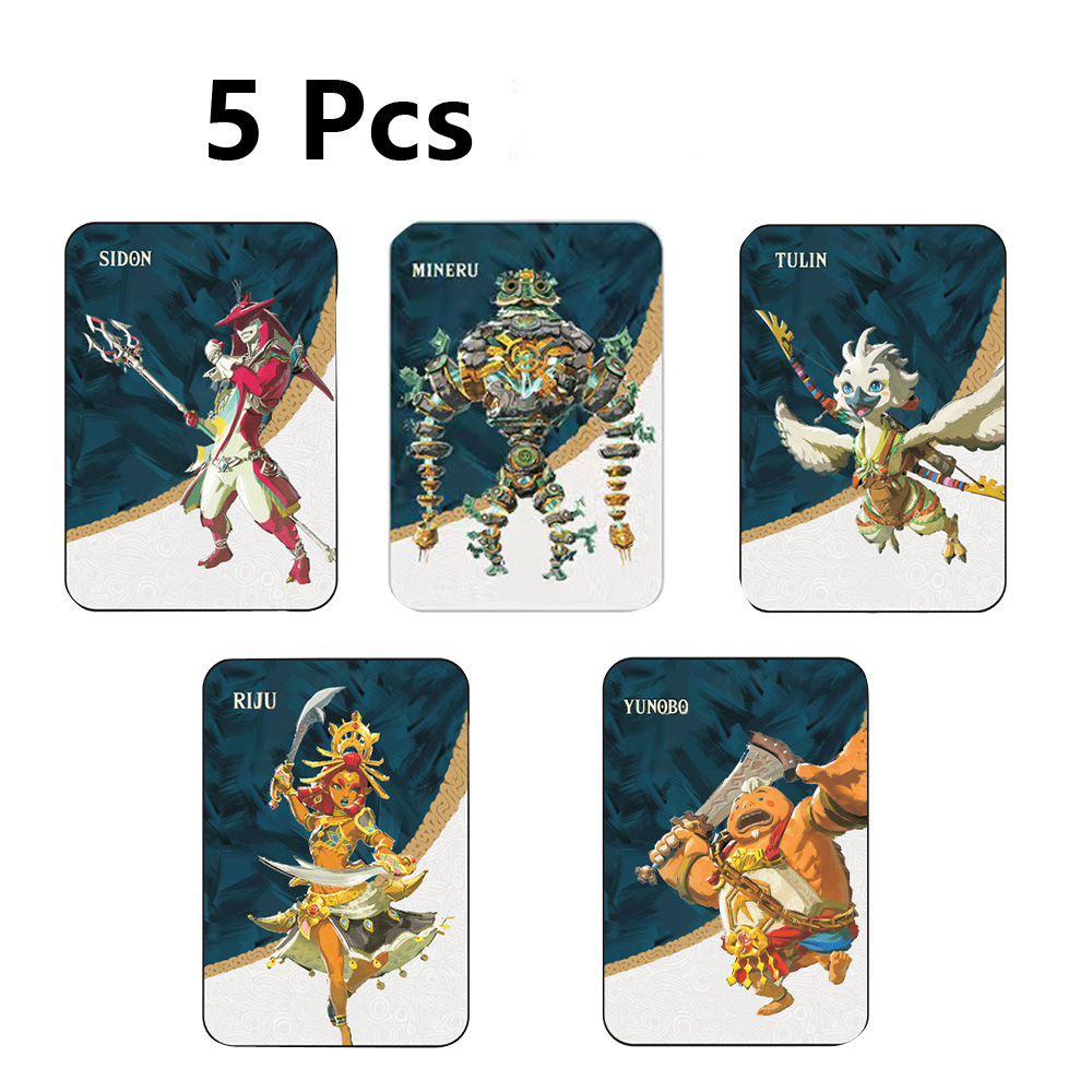 AliExpress NEW MINERU TULIN YUNOBO SIDON RIJU Link Princess Tears of the Kingdom nfc cards for switch, view 2