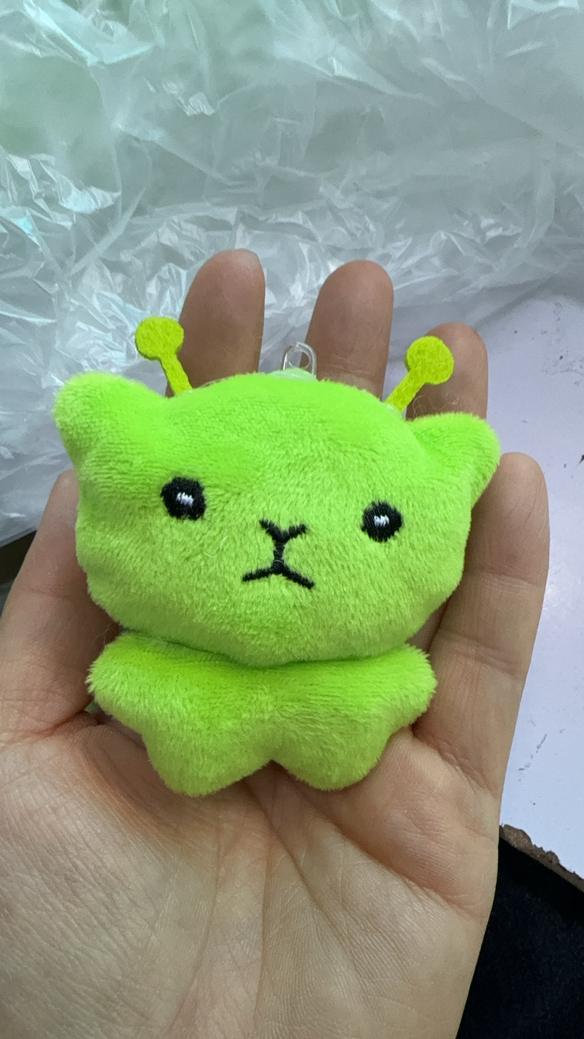AliExpress New Mini Alien Cat Invasion Earth Handmade Doll Pendant Super Soft Cute Bag Accessories Gifts Super Cute, view 2