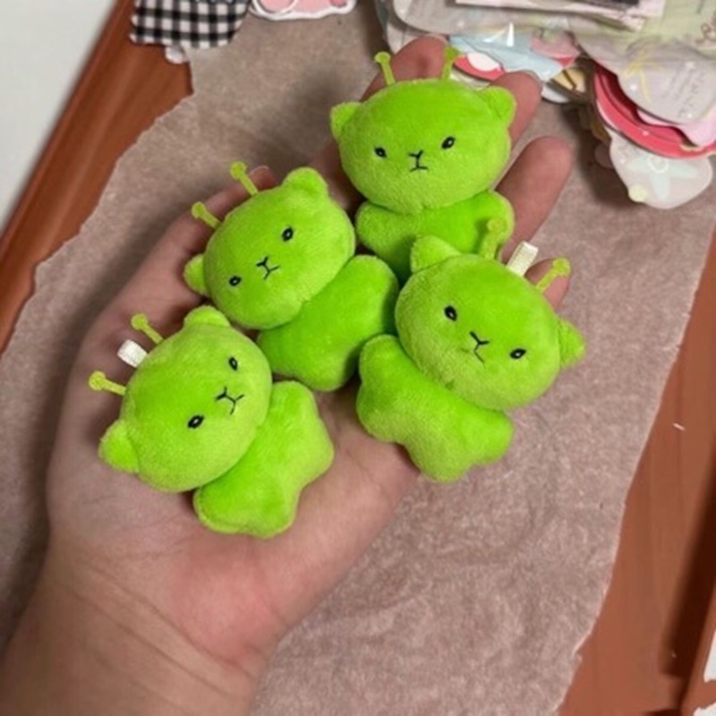 AliExpress New Mini Alien Cat Invasion Earth Handmade Doll Pendant Super Soft Cute Bag Accessories Gifts Super Cute, view 5
