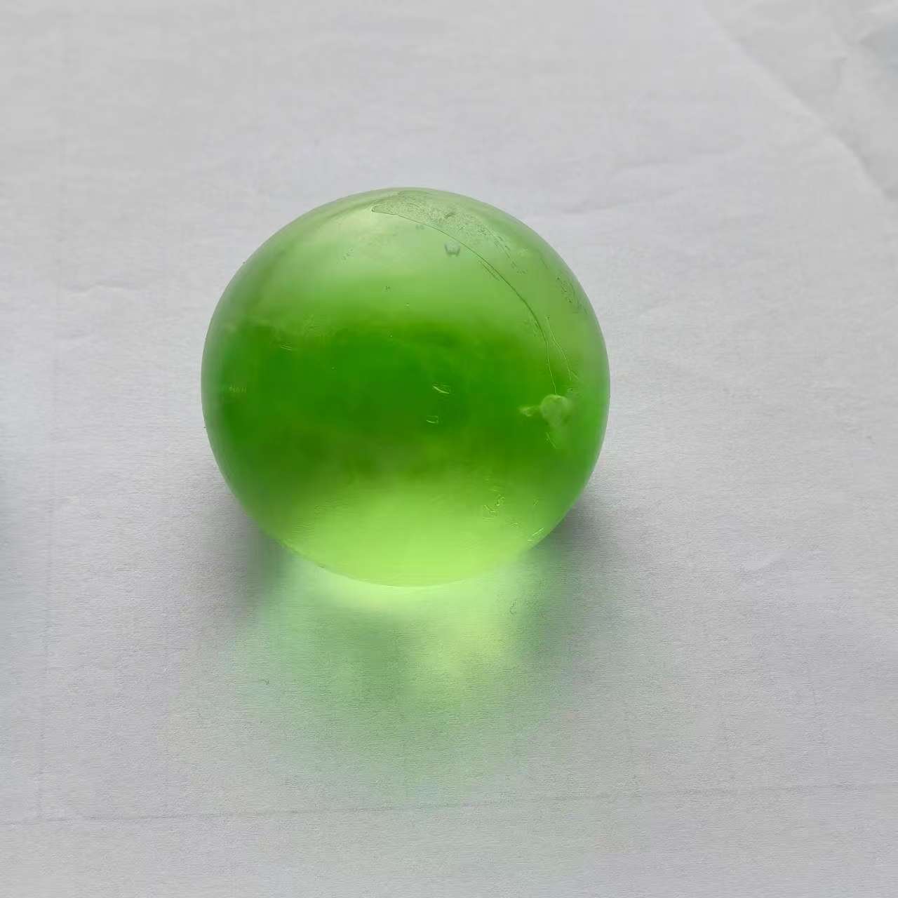 AliExpress New Moldable Slow Rebound Blue Coconut Oil Handmade Squeezing Ball, 6cm Round Malt Stress Relief Squeeze Toy, view 4