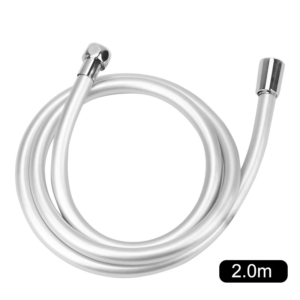 AliExpress new PVC Handheld Shower Head Hose Universal Flexible Anti Winding Explosion-proof Water Tube Bathroom Faucet Hose Extension Pipe, view 6