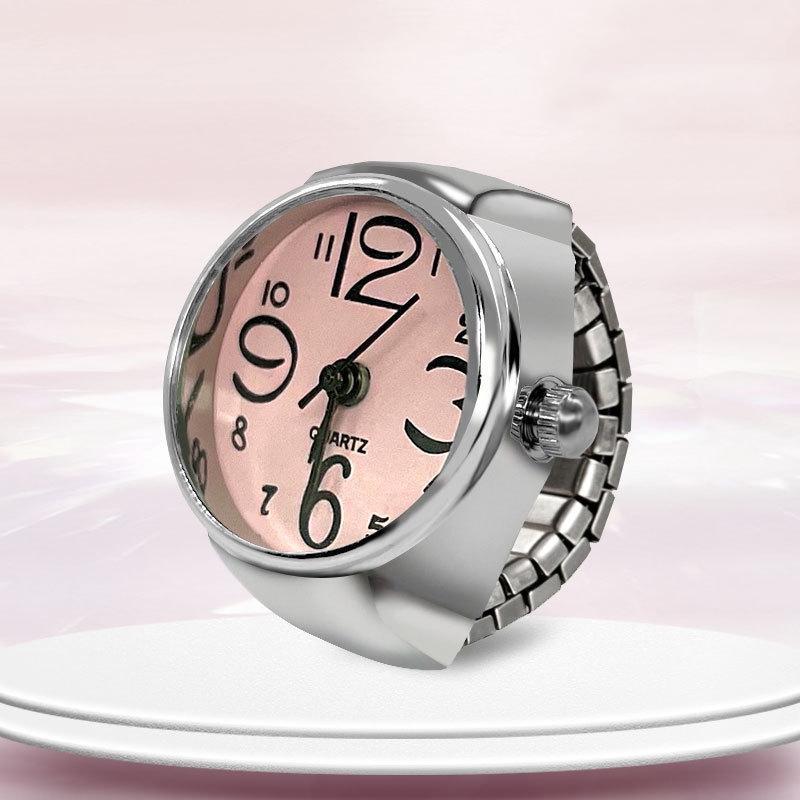 AliExpress Novelty Finger Ring Watch with Alloy Case, view 3