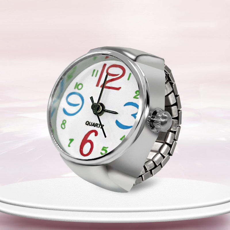 AliExpress Novelty Finger Ring Watch with Alloy Case, view 6
