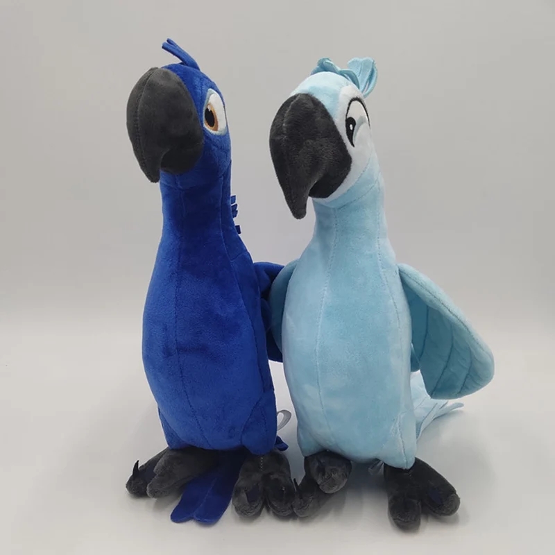 AliExpress New Rio 2 Movie Cartoon Plush Toys 30cm Blue Parrot Blu & Jewel Bird Dolls Christmas Gifts For Kids Plush Toy, view 2