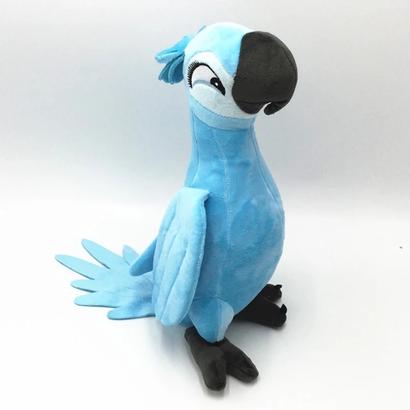 AliExpress New Rio 2 Movie Cartoon Plush Toys 30cm Blue Parrot Blu & Jewel Bird Dolls Christmas Gifts For Kids Plush Toy, view 4