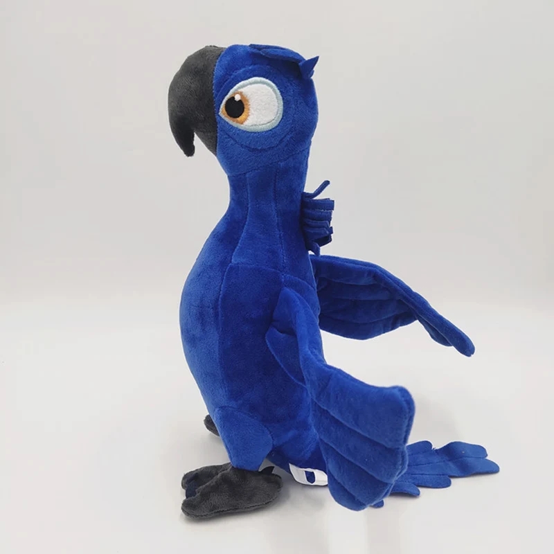 AliExpress New Rio 2 Movie Cartoon Plush Toys 30cm Blue Parrot Blu & Jewel Bird Dolls Christmas Gifts For Kids Plush Toy, view 6