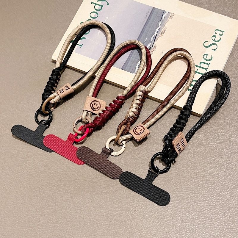 AliExpress Short Phone Wrist Lanyard with Contrast Weave, view 2