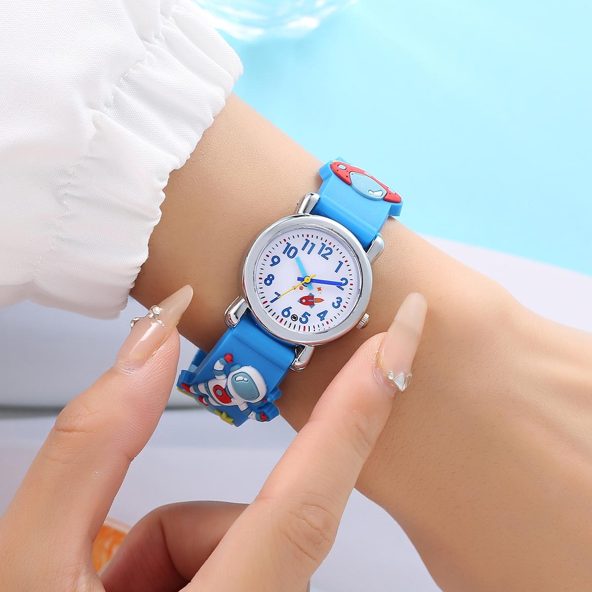 AliExpress Kids' Astronaut and UFO Quartz Watch, view 6