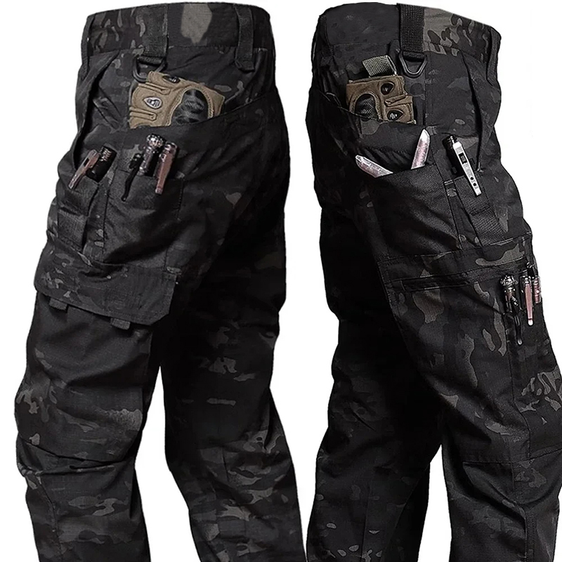 AliExpress Men's Waterproof Tactical Cargo Work Pants, view 4