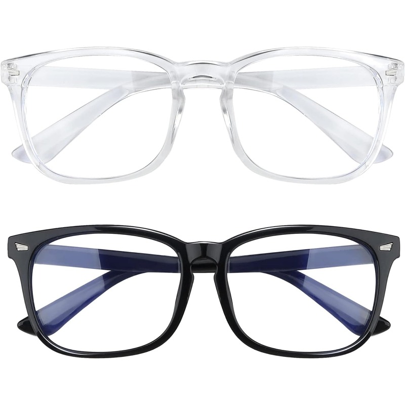 AliExpress New Trending Blue Light Blocking Men's Glasses Gaming PC Matte Black Anti Ray Eyeglasses Women Transparent Fashion Eyewear