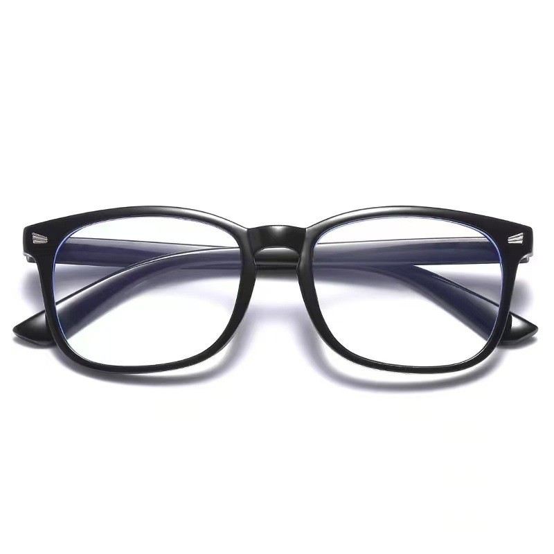 AliExpress New Trending Blue Light Blocking Men's Glasses Gaming PC Matte Black Anti Ray Eyeglasses Women Transparent Fashion Eyewear, view 4