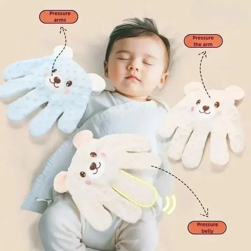 AliExpress Newborn Baby Sleep Aid Palm Pillow Baby Soothing Palm Baby Sleep Aid Baby Calming Sleep Remote Control Toddler Palm, view 2