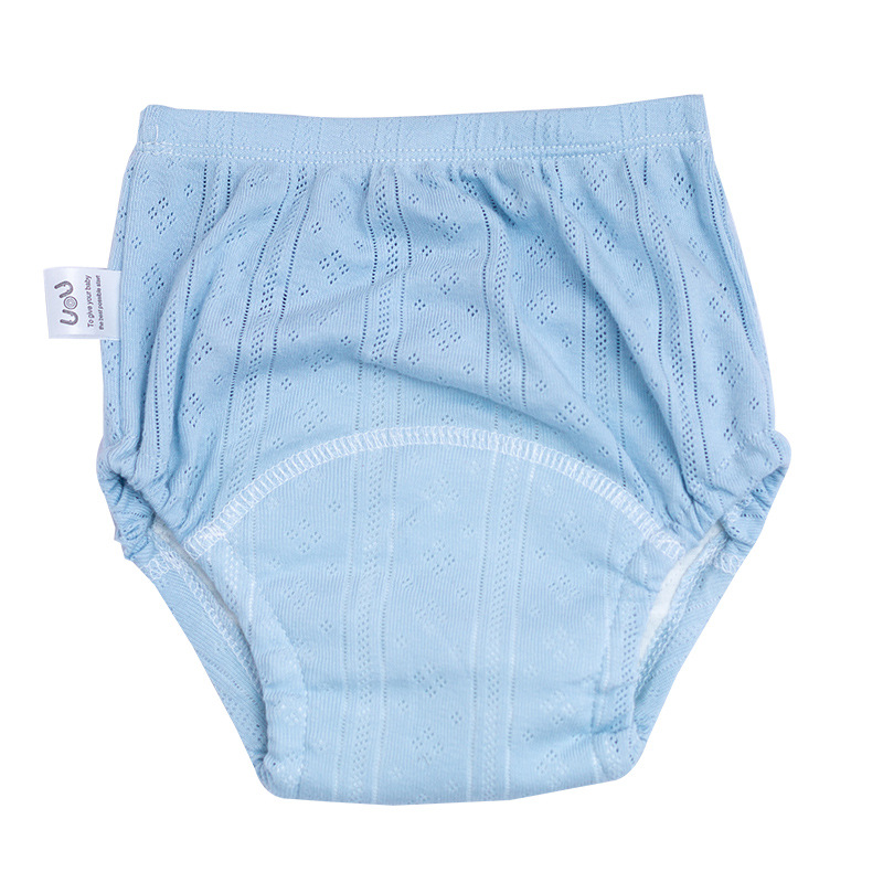 AliExpress Newborn Training Pants Baby Shorts Solid Color Washable Underwear Boy Girl Cloth Diaper Reusable Nappies Infant Panties, view 4