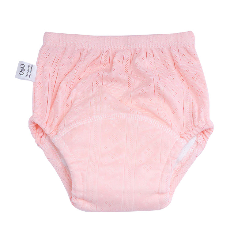 AliExpress Newborn Training Pants Baby Shorts Solid Color Washable Underwear Boy Girl Cloth Diaper Reusable Nappies Infant Panties, view 6
