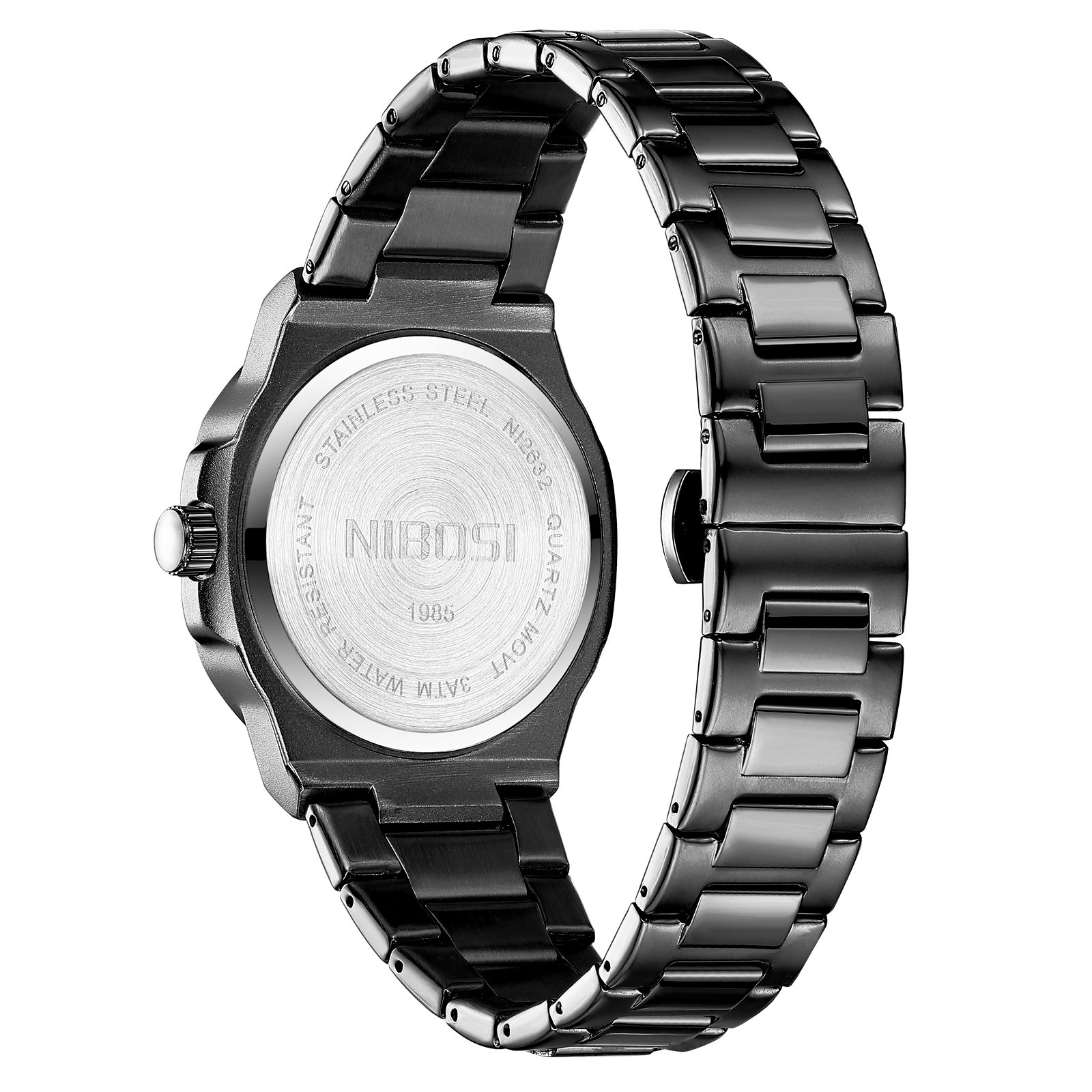 AliExpress NIBOSI Men's Military Analog Quartz Watch, view 2