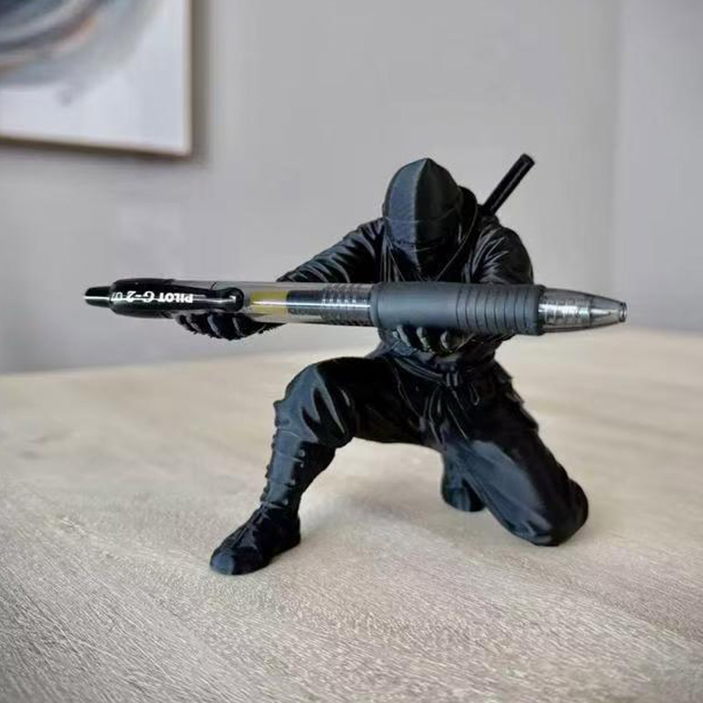 AliExpress 3D-Printed Ninja Desktop Pen Holder, view 4