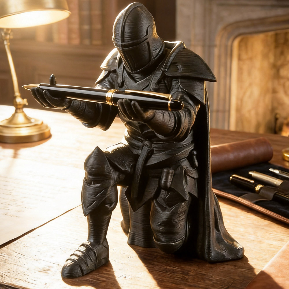 AliExpress 3D-Printed Ninja Desktop Pen Holder, view 5