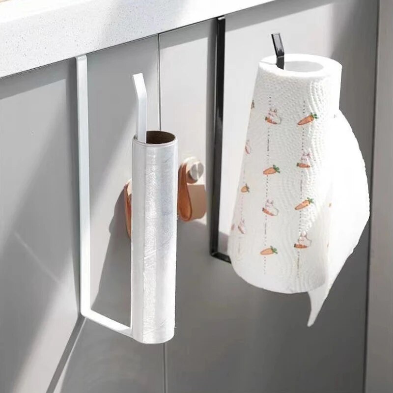 AliExpress No-Punch Wall Shelf for Paper Rolls and Towels, view 3