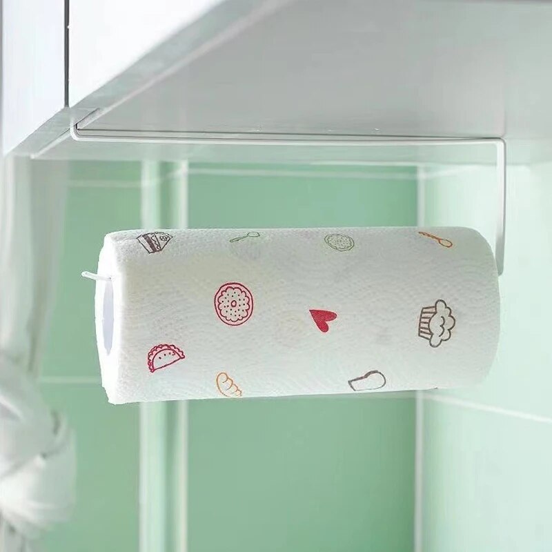 AliExpress No-Punch Wall Shelf for Paper Rolls and Towels, view 4