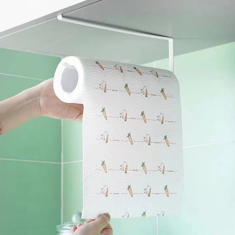 AliExpress No-Punch Wall Shelf for Paper Rolls and Towels, view 5