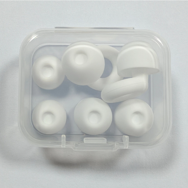 AliExpress Soft Reusable Silicone Earplugs for Sleep and Swimming, view 4