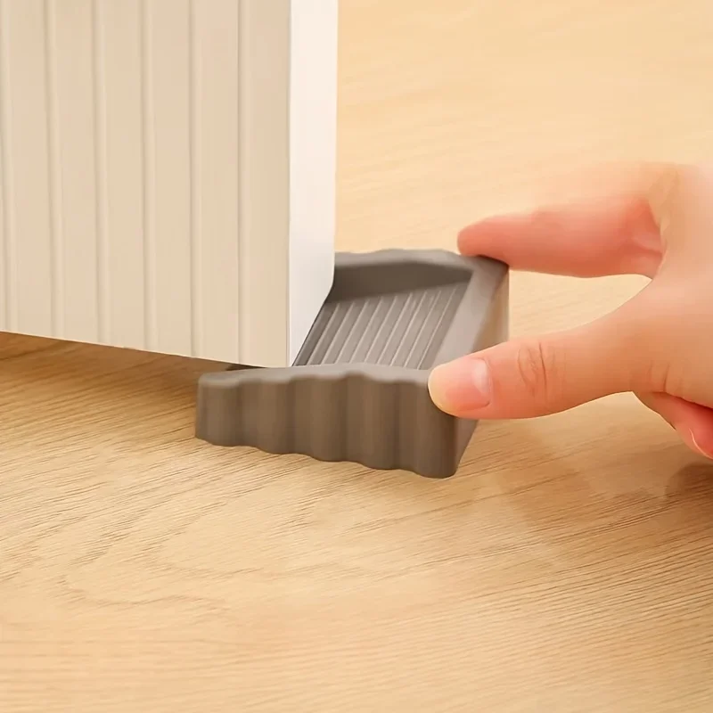 AliExpress Non Slip Windproof Door Stopper Creative Safety Wedge for Home Office Use Ideal for Kids Room, view 2