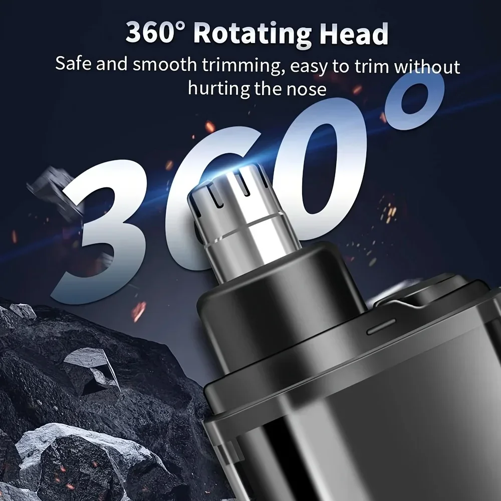 AliExpress USB-C Rechargeable Nose and Ear Hair Trimmer, view 5
