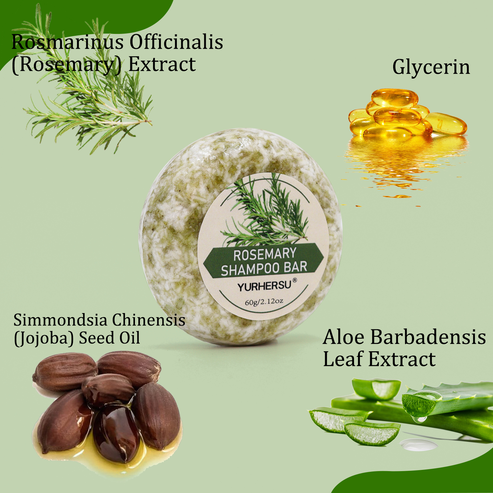 AliExpress Rosemary Hair Nourishing Shampoo Soap Bar, view 6