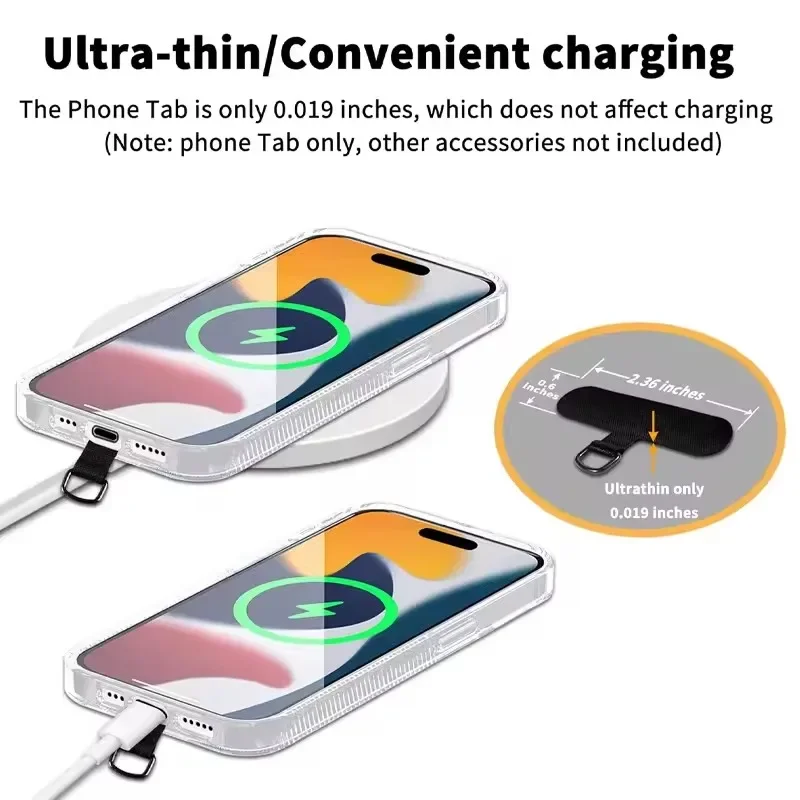 AliExpress Nylon Phone Tether Tab Lanyard Connector, view 3