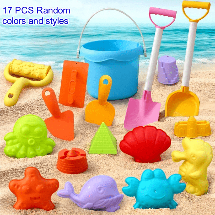 AliExpress OceanX 15-in-1 Beach Explorer Kit - STEM Sand & Water Play Set with Detachable ATV & Hydraulic Shovel, view 2