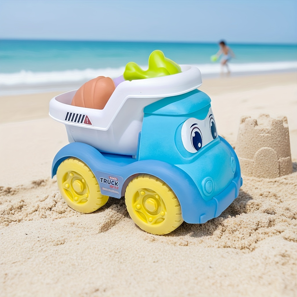 AliExpress OceanX 15-in-1 Beach Explorer Kit - STEM Sand & Water Play Set with Detachable ATV & Hydraulic Shovel, view 4