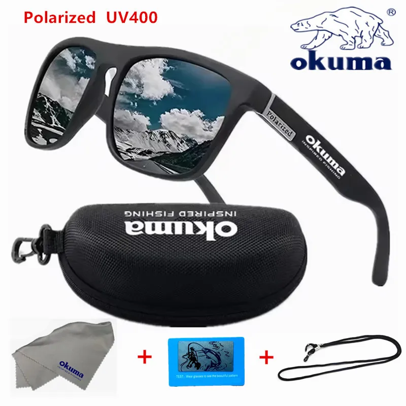 AliExpress Okuma Polarized Sunglasses UV400 for Men and Women Outdoor Hunting, Fishing, Driving Bicycles, Sunglasses Optional Box