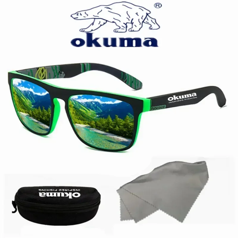 AliExpress Okuma Polarized Sunglasses UV400 for Men and Women Outdoor Hunting, Fishing, Driving Bicycles, Sunglasses Optional Box, view 4