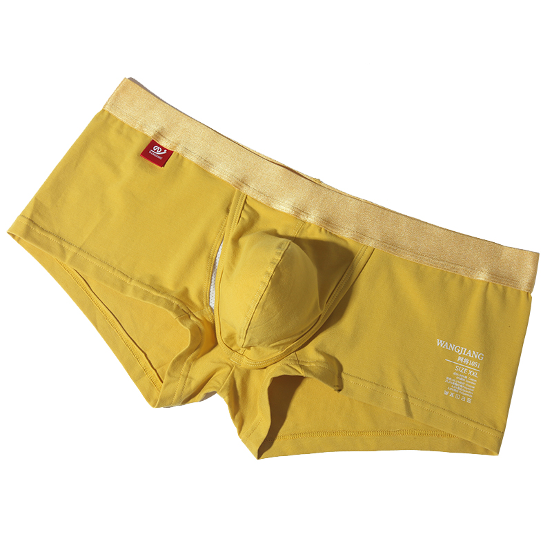 AliExpress Open Front Underwear Men Cotton Sexy Men's Boxer Shorts Panties Breathable Pouch Bulge Underpants Male, view 4